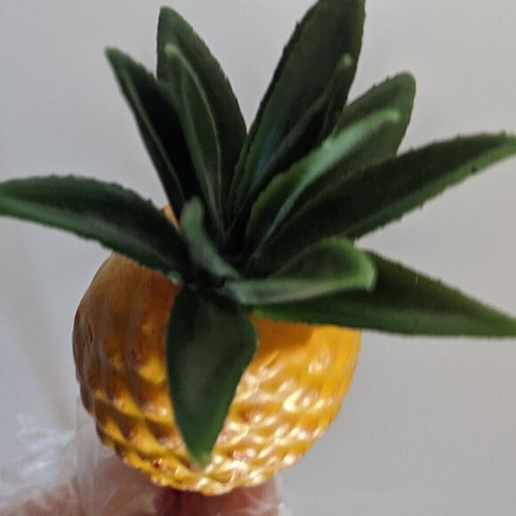 NWT Pineapple Plant Pick Tropical Outdoor Summer Home Decor Michael's Ashland - Picture 3 of 4